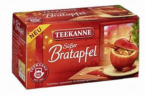 Teekanne Bratapfel Tea